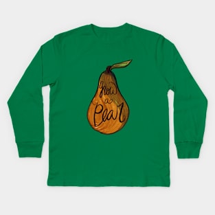 Pear Kids Long Sleeve T-Shirt